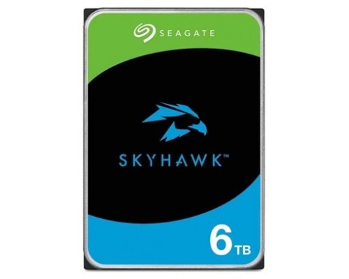 HDD SEAGATE 3.5" 6TB 256MB SATA3 SKYHAWK (Espera 4 dias)