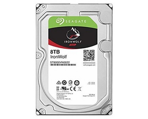DISCO SEAGATE IRONWOLF 8TB SATA 256MB