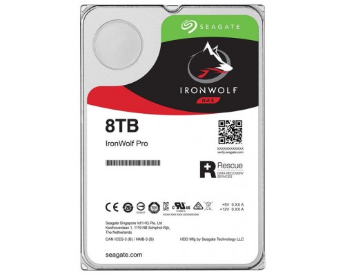 HD  SATA III  8TB  SEAGATE 7200 RPM 256MB IRONWOLF