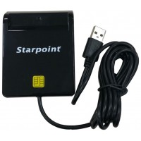 Lector Tarjeta Chip STP_SCRZW-1 USB Negro