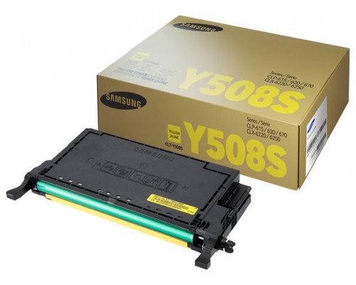 DESCATALOGADO HP - SAMSUNG TONER LASER CLP-620ND/670ND  AMARILLO 2.000 PAGINAS