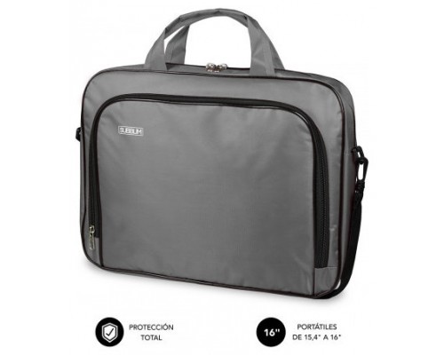 MALETIN SUBBLIM OXFORD LAPTOP BAG 15,4-16" GREY