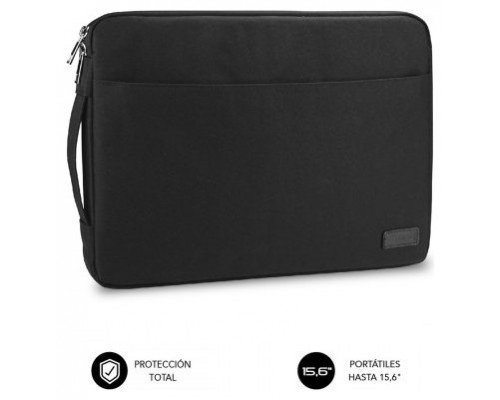 FUNDA PORTATIL SUBBLIM URBAN LAPTOP SLEEVE 15,6" BLACK