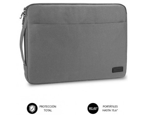 SUBBLIM Funda Ordenador Urban Laptop Sleeve 15,6" Grey (Espera 4 dias)