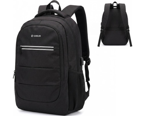SUBBLIM City Plus Backpack 16" 26L Black (Espera 4 dias) SUBBLIM City Plus Backpack 16" 26L Black (Espera 4 dias)