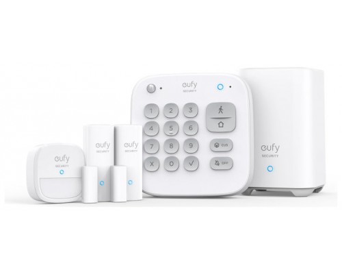 SISTEMA ALARMA EUFY KIT 2x HOMEBASE 2x ENTRY SENSOR 1x KEYPAD 1x MOTION SENSOR