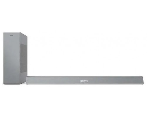 Barra De Sonido Philips 2.1 Tab8505/10 Plata Hdmi Arc