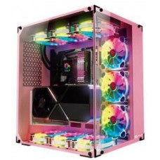 Caja Atx Semitorre Gaming Talius Cronos Orchid Rgb