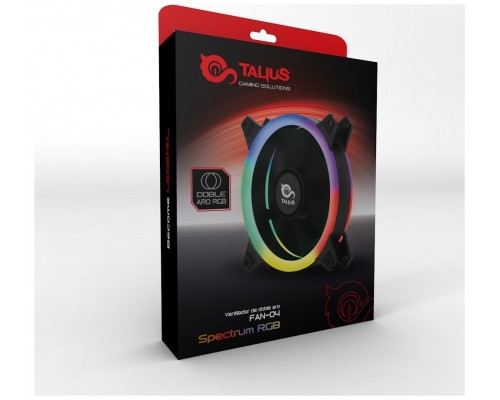 Talius ventilador caja FAN04 Spectrum 6 21,00 50,70 doble aro retail 12cm