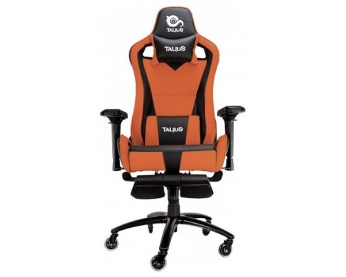 Talius silla Lizard V2 gaming black/orange 2D, butterfly, base metal, ruedas 60mm nylon, gas clase 4