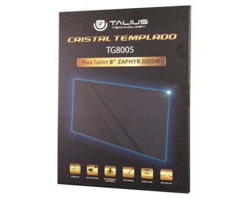 Talius protector cristal templado 8"  TAB-8005W