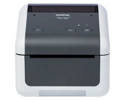 BROTHER Impresora de etiquetas y tickets TD4210D con tecnologia termica directa conexion USB y Serie