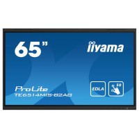 iiyama PROLITE TE6514MIS-B2AG Pantalla plana para señalización digital 165,1 cm (65") LCD Wifi 435 cd / m² 4K Ultra HD Negro Pantalla táctil Procesador incorporado Android 24/7 (Espera 4 dias)