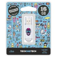 PENDRIVE TECH1TECH-CALAVERA MAYA 16GB