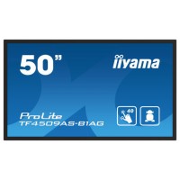 MONITOR IIYAMA 50" PCAP AG BEZEL FREE 40-POINTS, 1920X1080, ANDR. 11,4GB, 32GB, IPS, 24/7, 2XHDMI, DP, 435CDM2 , LANDSC-PORTR-FACE-UP MODE, LAN, RS232, VESA 200X200MM (TF5039AS-B1AG) (Espera 4 dias)
