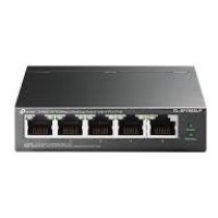 TP-LINK TL-SF1005LP switch No administrado Fast Ethernet (10/100) Energía sobre Ethernet (PoE) Negro (Espera 4 dias)