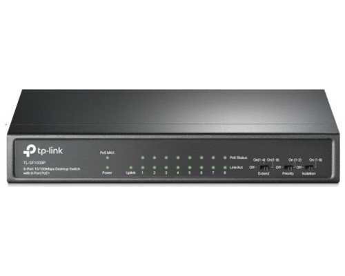 Switch No Gestionable Tp-link Tl-sf1009p Sobremesa 9p