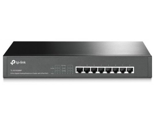 TP-Link Switch  Sobremesa - 8 Puertos Gigabit con PoE+