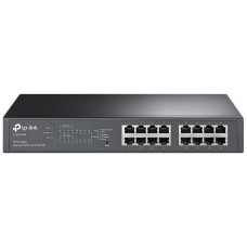 Switch Semigestionable Tp-link Sg1016pe 16p (con 8p