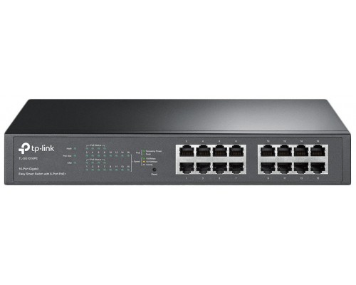 SWITCH 16-PORT GIGABIT (8 POE+) EASYSMART TP-LINK (Espera 4 dias)