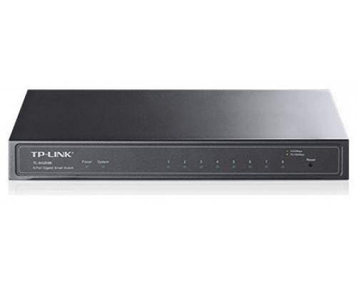 SWITCH SEMIGESTIONABLE TP-LINK 8 PUERTOS GIGABIT SMART (Espera 4 dias)