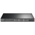 TP-LINK JetStream  24-Port Gigabit and 4-Port 10GE SFP+ L2+ Managed Switch with 24-Port PoE+