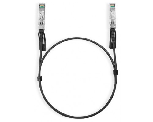 TP-Link TL-SM5220-1M cable de fibra optica SFP+ DAC Negro (Espera 4 dias)