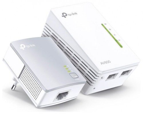 Homeplug Wifi Tp-link Tl-wpa4221kit 300mb Av600 Con 2