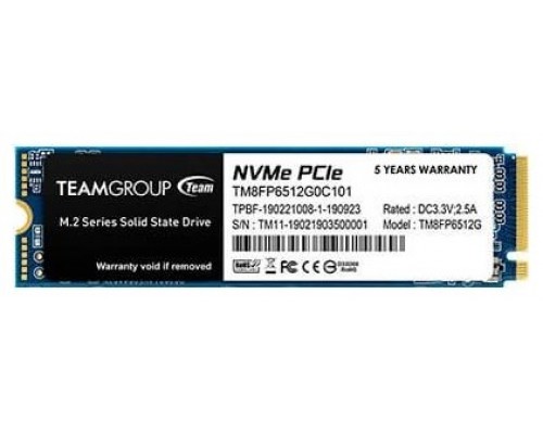 HD  SSD  512GB TEAMGROUP M.2 2280 NVME PCIEX 3.0 MP33