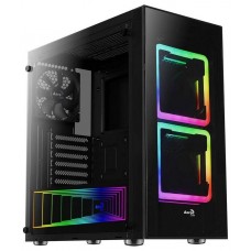 CAJA ATX SEMITORRE GAMING AEROCOOL TOR FRONTAL CON 2