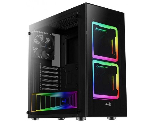 Caja Atx Semitorre Gaming Aerocool Tor Frontal Con 2