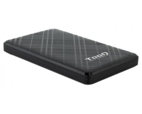 CAJA EXTERNA 2.5 TOOQ SATA USB3.1 GEN1 NEGRA TQE-2500B