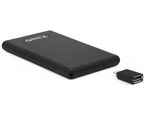 CAJA EXTERNA 2.5 TOOQ 95 MM SATA USB 3.1 GEN2 USB-C