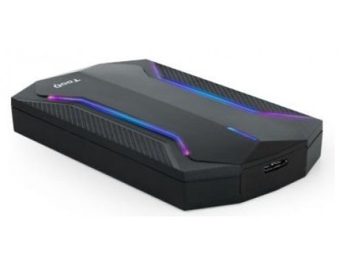 CAJA EXTERNA 2.5 TOOQ GAMING SATA USB3.0/3.1 GEN1 LEDS