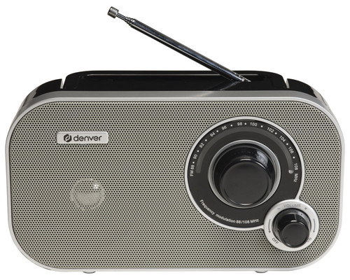 RADIO DENVER FM CON SINTONIZACION ANALOGICA GRIS RADIO DENVER FM CON SINTONIZACION ANALOGICA GRIS