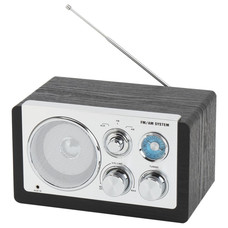 RADIO DENVER DE DISEÑO MODERNO NEGRA RADIO DENVER DE DISEÑO MODERNO NEGRA