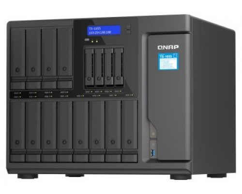 QNAP TS-1655 NAS Torre Ethernet Negro (Espera 4 dias)