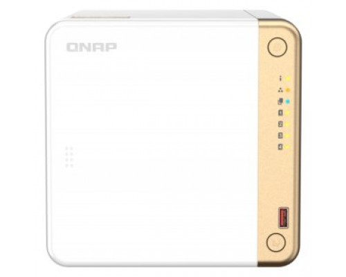 QNAP TS-462-4G servidor de almacenamiento NAS Torre Ethernet Blanco N4505 (Espera 4 dias)