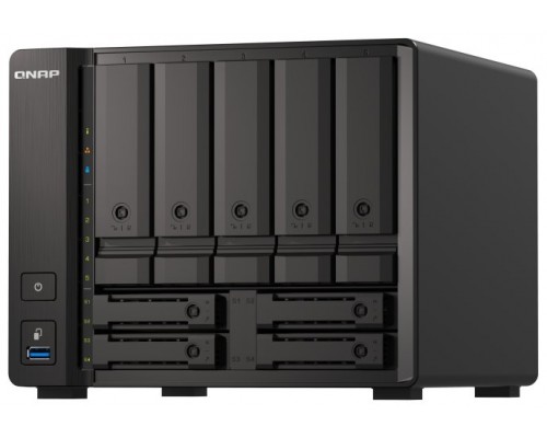 QNAP TS-H973AX-8G servidor de almacenamiento NAS Tower Ethernet Negro V1500B (Espera 4 dias)