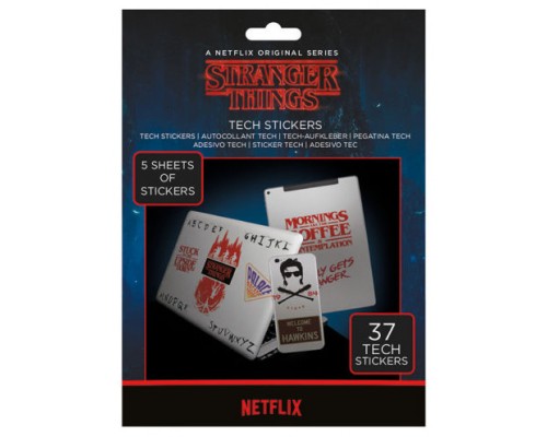 SET DE PEGATINAS STRANGER THINGS PYRAMID INTERNATIONAL TS7403 (Espera 4 dias)