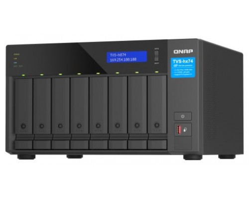 QNAP TVS-h874X NAS Torre Ethernet Negro (Espera 4 dias)