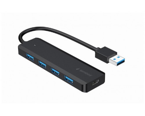 CONCENTRADOR GEMBIRD USB 3.1 (GEN.1) DE 4 PUERTOS