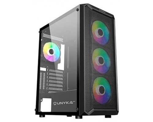 CAJA ATX UNYKA GAMING ARMOR 3GEN BLACK VENTANA