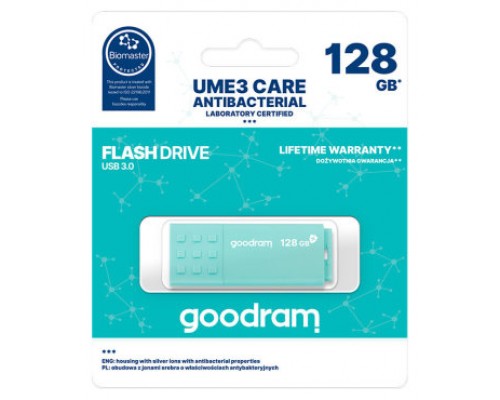 Goodram UME3. Capacidad: 128 GB, Interfaz del