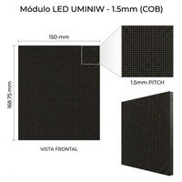 UNILUMIN MODULE 150X168.75 FOR CABINET UMINIW 1.5 LED COB SIZE: 600X337.5 MM BRIGHTNESS: 800 NITS REFRESH RATE 3840HZ MAINTENANCE FRONT (AUN2E4869A) (Espera 4 dias) UNILUMIN MODULE 150X168.75 FOR CABINET UMINIW 1.5 LED COB SIZE: 600X337.5 MM BRIGHTNESS: 800 NITS REFRESH RATE 3840HZ MAINTENANCE FRONT (AUN2E4869A) (Espera 4 dias)