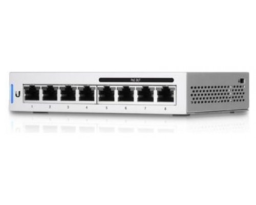 SWITCH UBIQUITI 8 PUERTOS US-8-60W UNIFISWITCH GIGABIT POE 60W (Espera 4 dias)