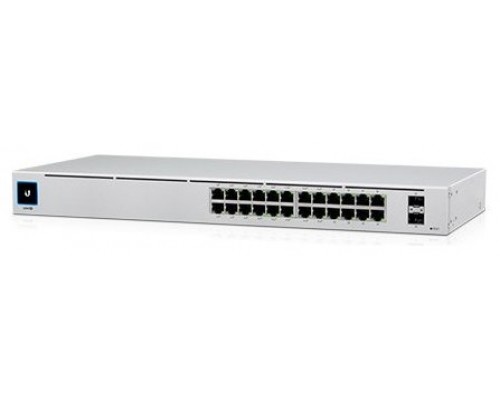 UBIQUITI UNIFI SWITCH 24 PUERTOS USW-24-POE RACK PoE (Espera 4 dias)