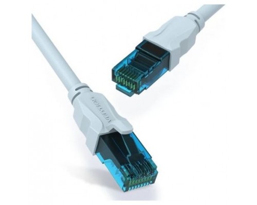 CABLE DE RED LATIGUILLO RJ45 CAT.5E UTP AWG26 10 M AZUL VENTION (Espera 4 dias)