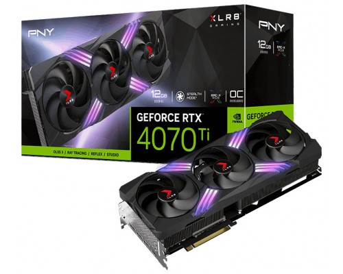 VGA GEFORCE RTX 4070 TI SUPER 16GB XLR8 Gaming VERTO PNY (Espera 4 dias)