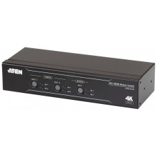 ATEN Switch de matriz HDMI 4K real 2 x 2 con desincrustador de audio (Espera 4 dias)